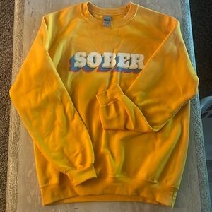 Sober sweatshirt